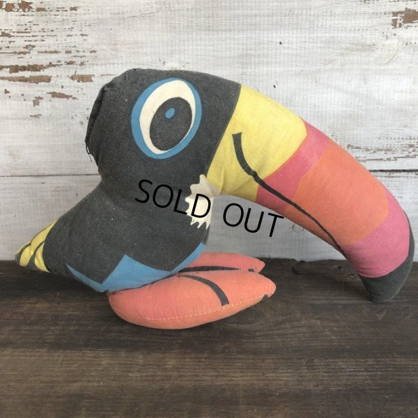 画像4: 60s Vintage Pillow Doll Kellogg's Toucan Sam (T356)