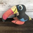 画像1: 60s Vintage Pillow Doll Kellogg's Toucan Sam (T356)  (1)