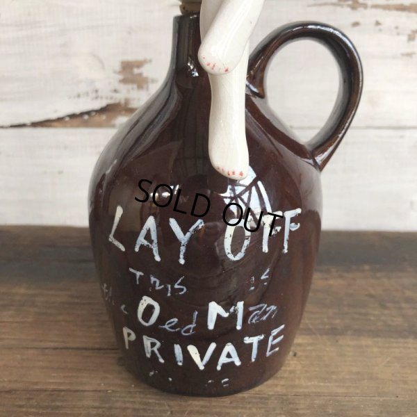 画像7: 50s Vintage Lay Off Nude Decanter Pin Up Girl (T399)