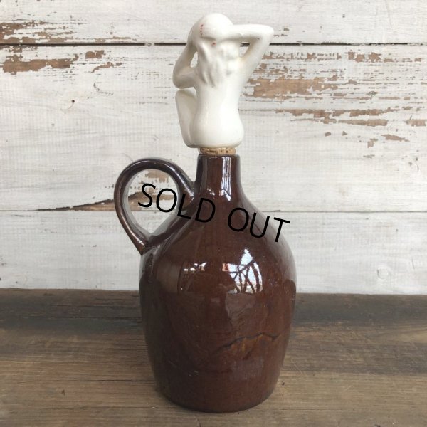 画像3: 50s Vintage Lay Off Nude Decanter Pin Up Girl (T399)