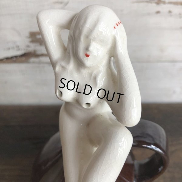 画像6: 50s Vintage Lay Off Nude Decanter Pin Up Girl (T399)