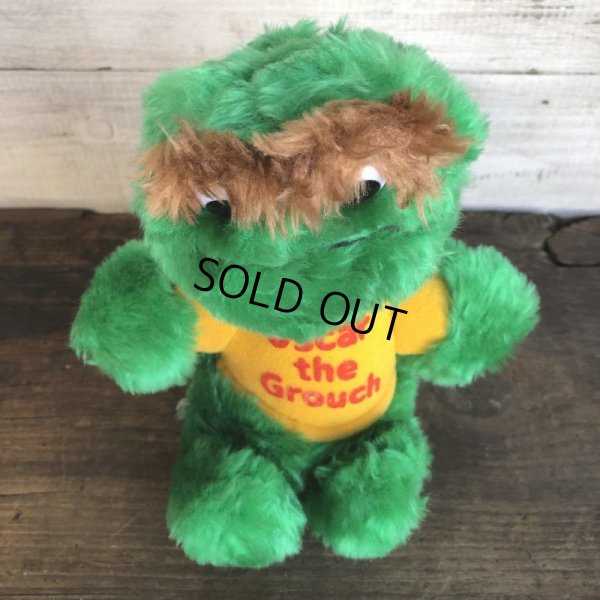 画像5: Vintage Hasbro Sesame Street OSCAR Mini Plush Doll (T405)