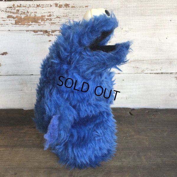 画像3: Vintage Knickerbocker Sesame Street Cookie Monster Hand Puppet Doll (T407)