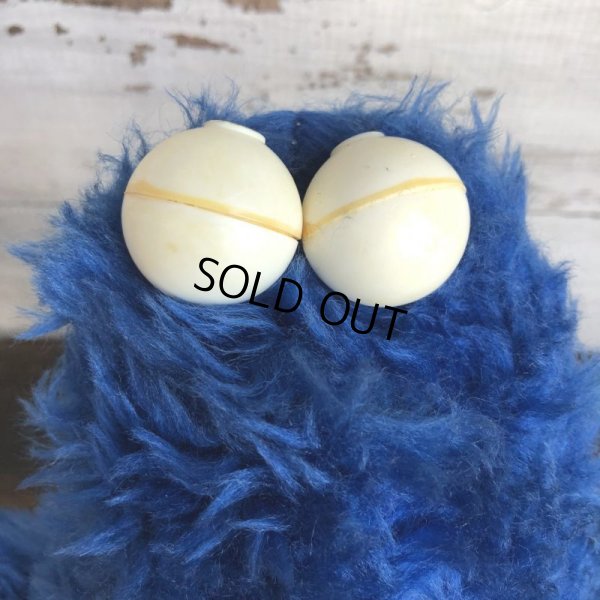 画像6: Vintage Knickerbocker Sesame Street Cookie Monster Hand Puppet Doll (T407)