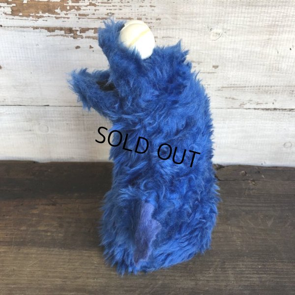 画像5: Vintage Knickerbocker Sesame Street Cookie Monster Hand Puppet Doll (T407)