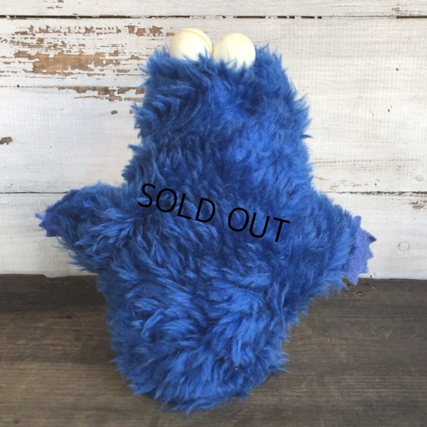 画像4: Vintage Knickerbocker Sesame Street Cookie Monster Hand Puppet Doll (T407)