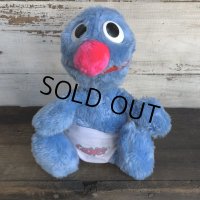 Vintage Hasbro BABY Grover Plush Doll (T410)
