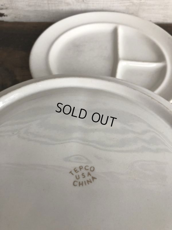 画像3: Vintage Tepco USA China Ceramic Restaurant Ware 27cm (T404)