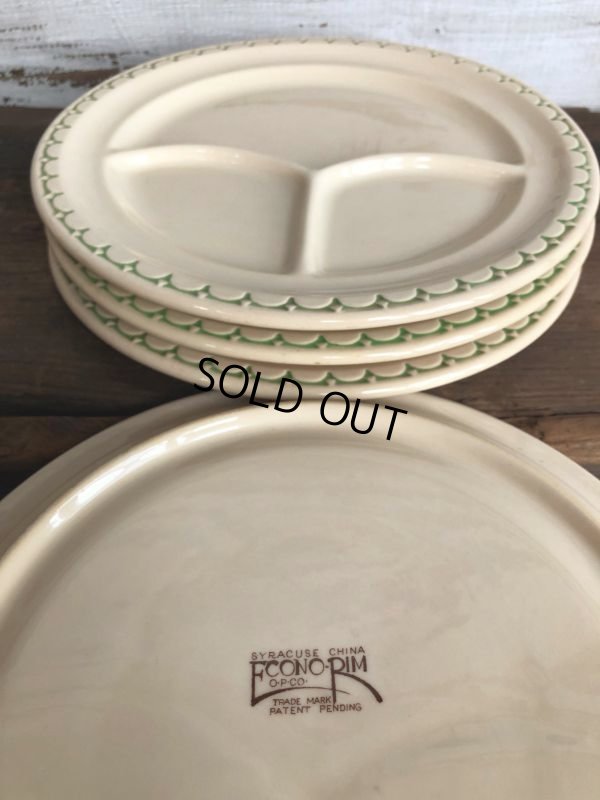 画像3: Vintage USA Syracuse China Ceramic Restaurant Ware 24cm (T403)