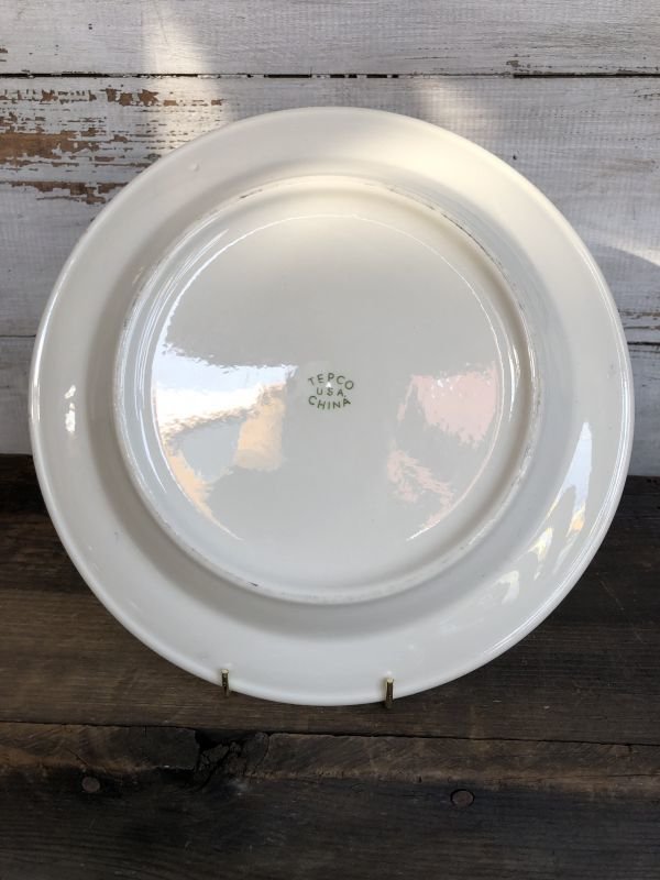 画像4: Vintage Tepco USA China Ceramic Restaurant Ware 27cm (T407)