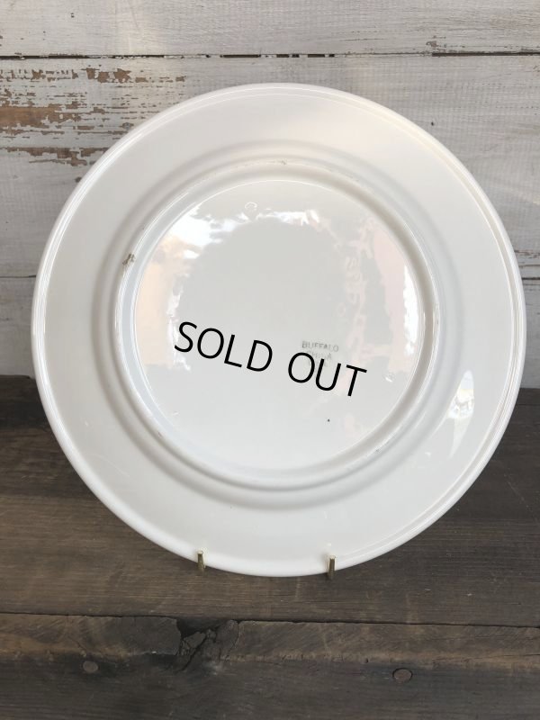 画像5: Vintage Buffalo China USA Ceramic Restaurant Ware 27cm (T406)