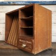 画像4: Vintage Wooden MACHINE PARTS CO Store Display Cabinet (T409)