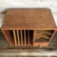 画像7: Vintage Wooden MACHINE PARTS CO Store Display Cabinet (T409)