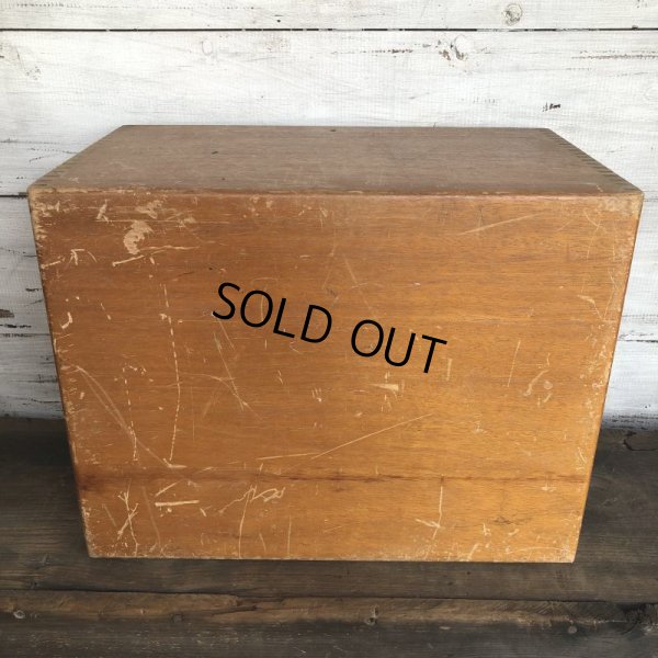 画像3: Vintage Wooden MACHINE PARTS CO Store Display Cabinet (T409)