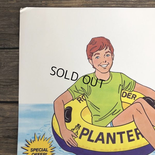 画像6: Vintage Planters Mr Peanut Store Display Poster Round Rider (T437)