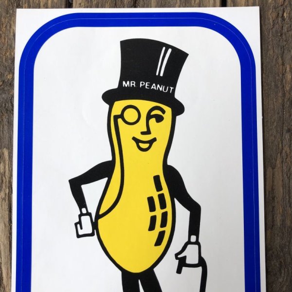 画像3: Vintage Planters Mr Peanut  Decals (T424)