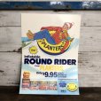 画像1: Vintage Planters Mr Peanut Store Display Poster Round Rider (T438) (1)