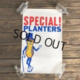 Vintage Planters Mr Peanut Store Display Poster (T440)