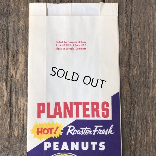 画像3: Vintage Planters Mr Peanut  Paper Bags 27oz (T427)