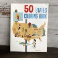 Vintage Planters Mr Peanut  50 STATES Coloring Book (T430)