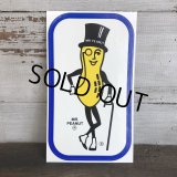 Vintage Planters Mr Peanut  Decals (T424)
