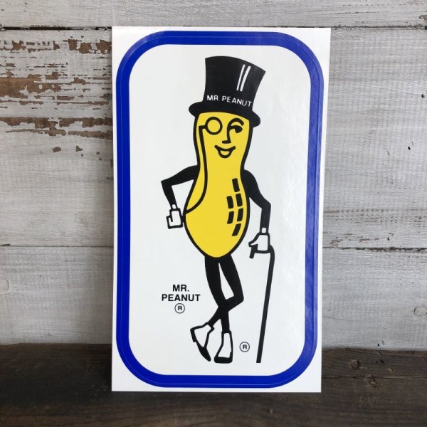 画像1: Vintage Planters Mr Peanut  Decals (T424)