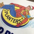 画像5: Vintage Planters Mr Peanut Store Display Poster Round Rider (T438)