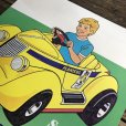 画像5: Vintage Planters Mr Peanut Store Display Poster Classic Pedal Car (T439)