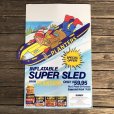 画像8: Vintage Planters Mr Peanut Store Display Poster Syper Sled (T436)