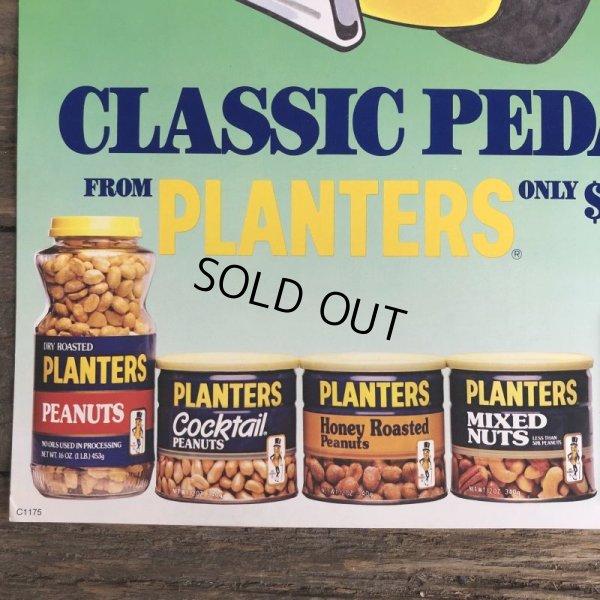 画像4: Vintage Planters Mr Peanut Store Display Poster Classic Pedal Car (T439)