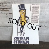 Vintage Planters Mr Peanut Transfer (T423)