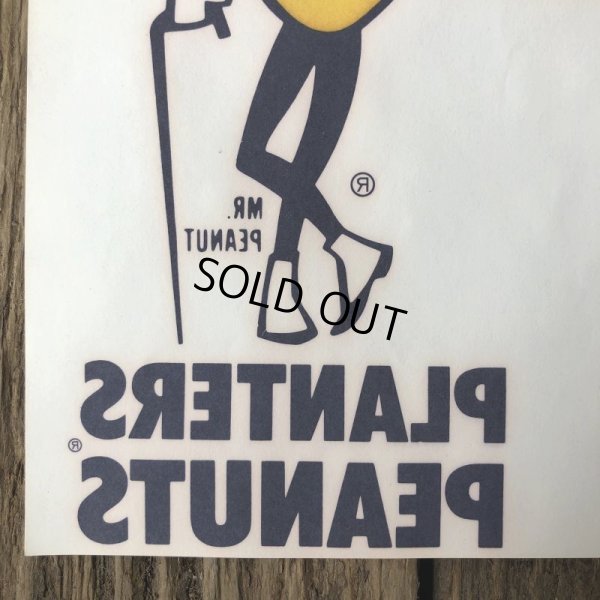 画像3: Vintage Planters Mr Peanut Transfer (T423)