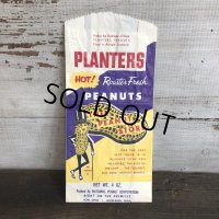 Vintage Planters Mr Peanut  Paper Bags 4oz (T426)