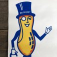 画像5: Vintage Planters Mr Peanut Store Display Poster (T440)