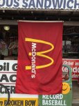 画像2: Vintage McDonalds Restaurant Sign Banner Flag #A (T441) (2)