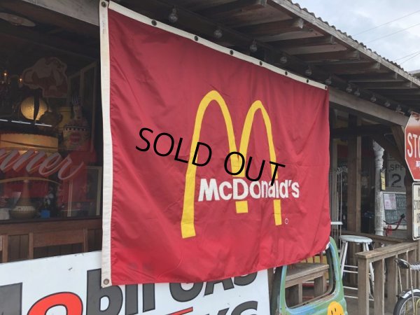 画像3: Vintage McDonalds Restaurant Sign Banner Flag #B (T443)