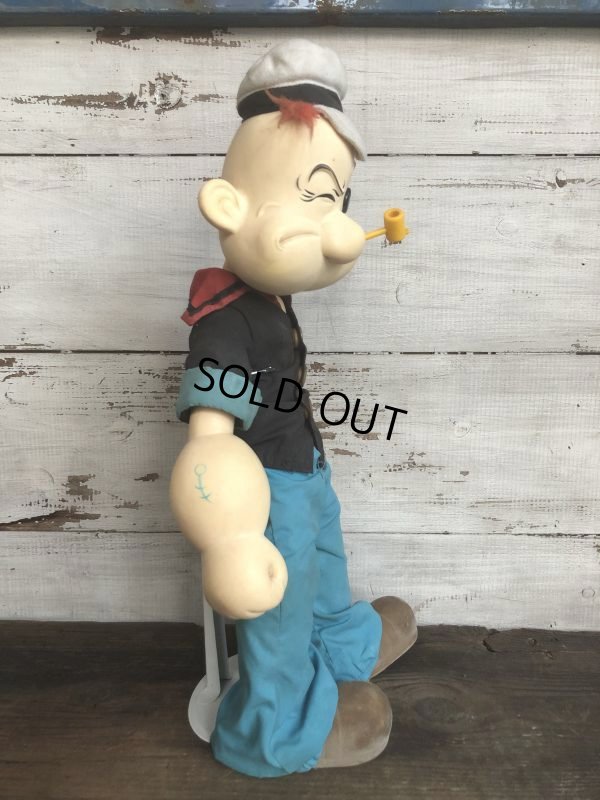 画像2: 80s Vintage Popeye Doll 47cm by Presents (T444)