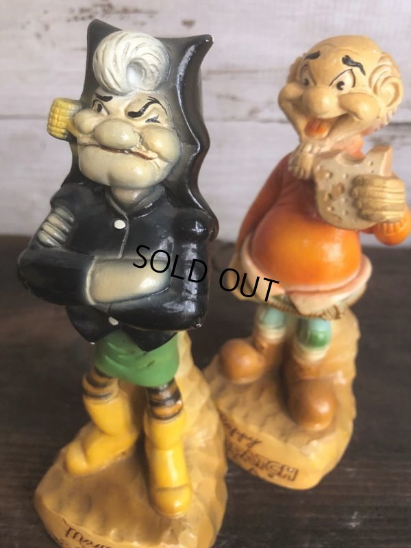 画像8: 60s Vintage Al Capp's Yokum family Mammy & Pappy Dogpatch Statue Set (T448)