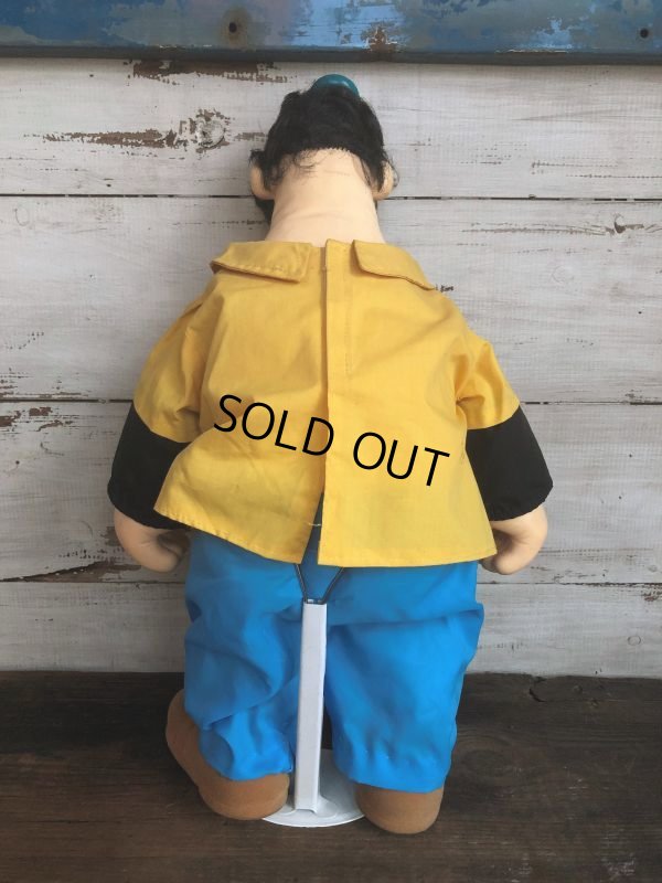 画像3: 80s Vintage Popeye Brutus  Doll 52cm by Presents (T445)