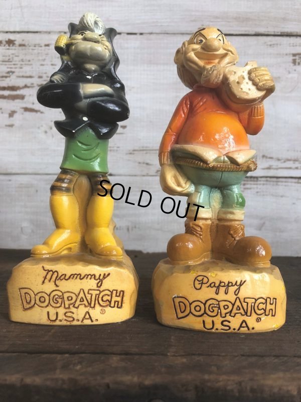 画像6: 60s Vintage Al Capp's Yokum family Mammy & Pappy Dogpatch Statue Set (T448)