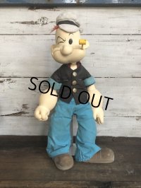 80s Vintage Popeye Doll 47cm by Presents (T444)