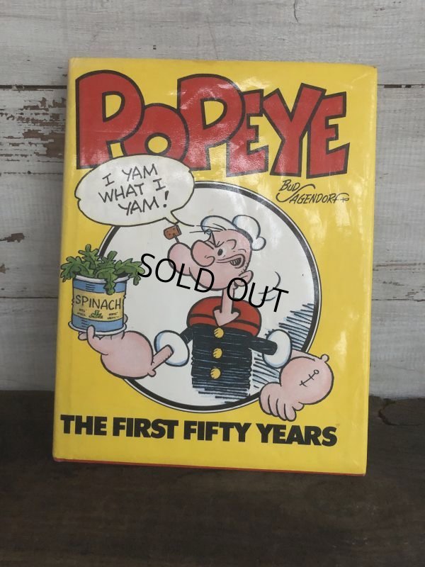 画像1: Vintage Popeye The First Fifty Years Book (T446)