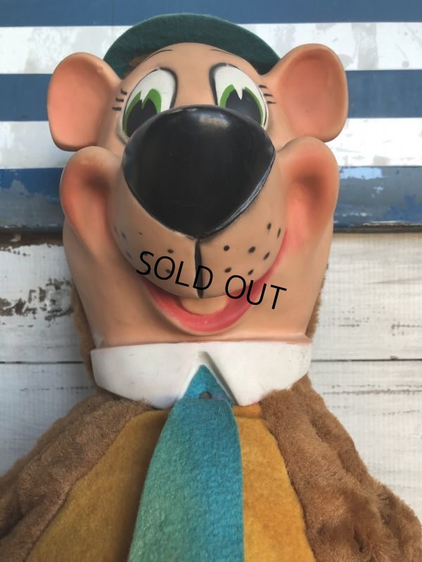 画像7: 50s Vintage Knickerbocker Yogi Bear BIG SIZE!! 66cm (T465)