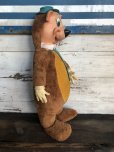 画像4: 50s Vintage Knickerbocker Yogi Bear BIG SIZE!! 66cm (T465)