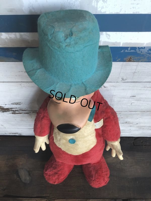 画像9: 50s Vintage Knickerbocker Huckleberry Hound BIG SIZE!! 66cm (T464)