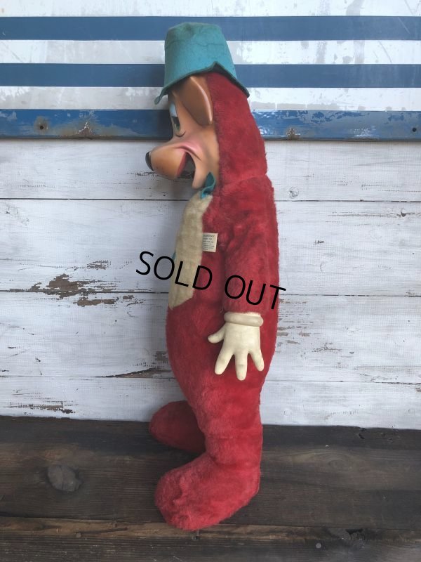 画像5: 50s Vintage Knickerbocker Huckleberry Hound BIG SIZE!! 66cm (T464)