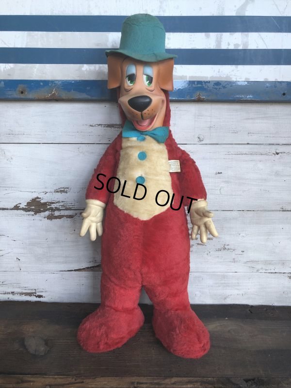 画像2: 50s Vintage Knickerbocker Huckleberry Hound BIG SIZE!! 66cm (T464)