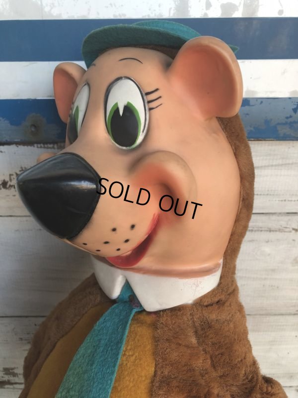 画像8: 50s Vintage Knickerbocker Yogi Bear BIG SIZE!! 66cm (T465)
