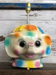 画像14: 70s Vintage Polka Dot Elephant Psychedelic Lamp (T468)