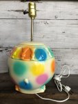 画像6: 70s Vintage Polka Dot Elephant Psychedelic Lamp (T468)